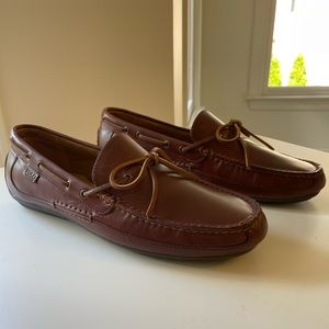 Polo brown leather drivers